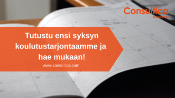 Tutustu ensi syksyn koulutustarjontaan
