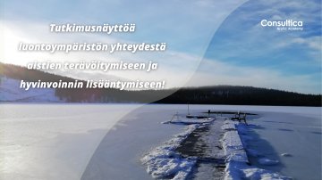 Tutkimusnäyttöä luontoympäristön yhteydestä aistien terävöitymiseen ja hyvinvoinnin lisääntymiseen!