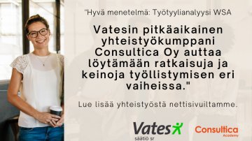 WSA-menetelmä Vatesin kesäkuun uutiskirjeessä